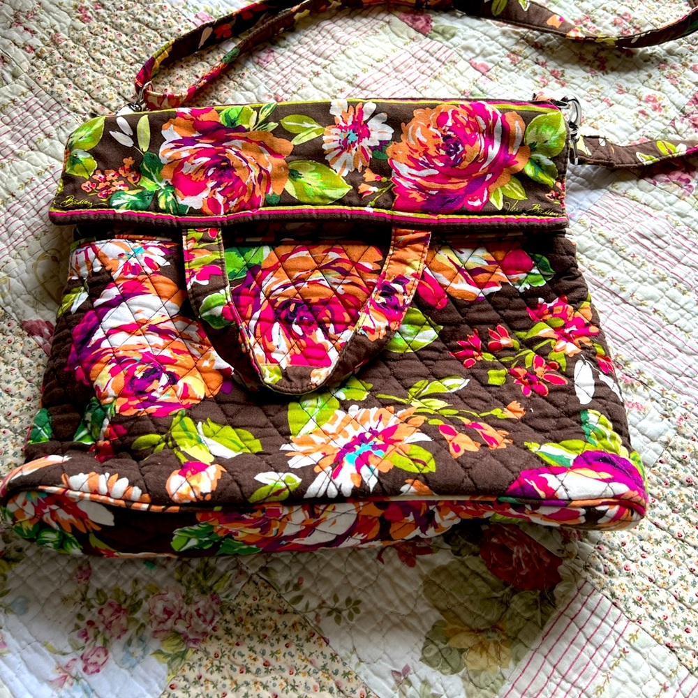 Vera Bradley Expandable Crossbody Tote